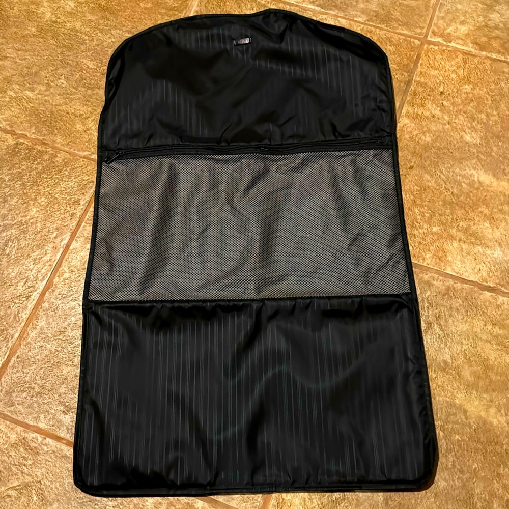 Tumi Tri-fold Garment Bags Black and Grey
